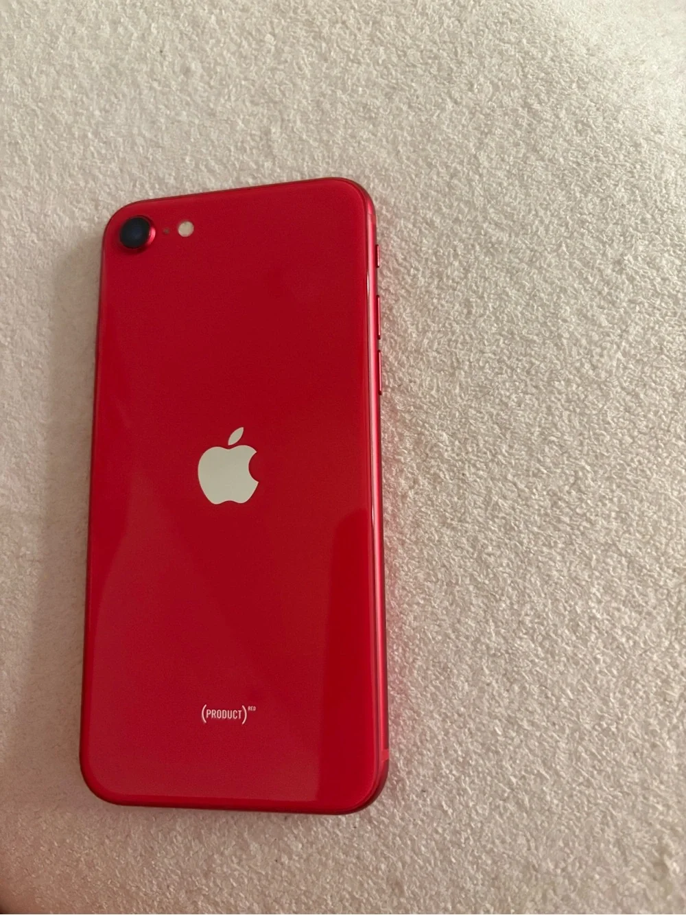 Apple iPhone SE (PRODUCT)RED Gloss Back - Bold Red Finish